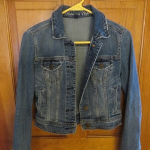 AMERICAN EAGLE Womens Small Jean Denim Jacket S/P